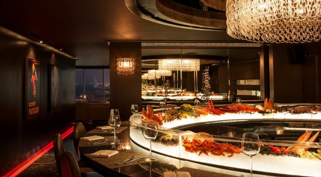 Restaurant interior design Dubai