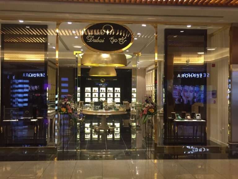 Nabeel Perfume showroom design at Global Village