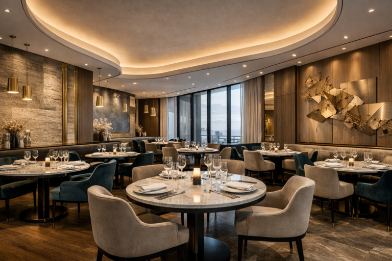 Restaurant interior design Dubai